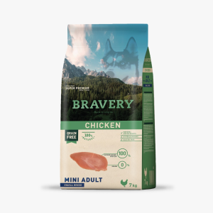 BRAVERY CHICKEN MINI ADULT SMALL BREEDS 7 KG