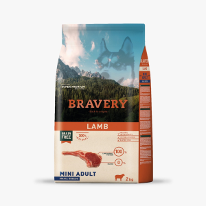 BRAVERY LAMB MINI ADULT SMALL BREEDS 2 KG