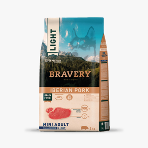 BRAVERY LIGHT IBERIAN PORK MINI ADULT SMALL BREEDS 2 KG
