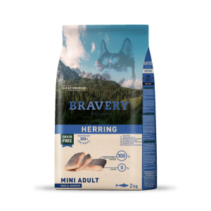 BRAVERY HERRING MINI ADULT SMALL BREEDS 2 KG