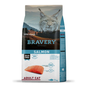 BRAVERY SALMON ADULT CAT 7 KG