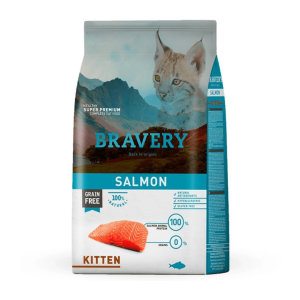 BRAVERY SALMON KITTEN 2 KG