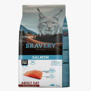 BRAVERY SALMON ADULT CAT STERILIZED 2 KG