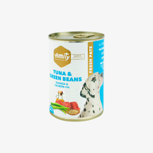 AMITY TUNA AND GREEN BEAS ADULT DOG WET FOOD 400 GR