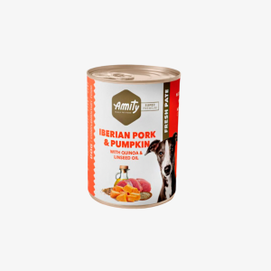 AMITY IBERIAN PORK AND PUMPKIN DOG WET FOOD 400 GR