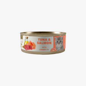 AMITY TUNA AND SALMON KITTEN WET FOOD 80 GR