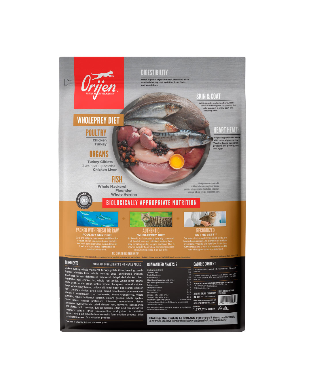 Alimento para mascota marca Orijen