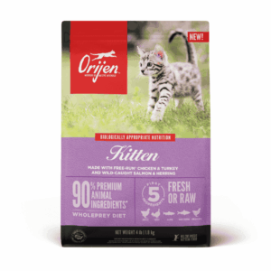 KITTEN FORMULA GATO 90% CARNE DE POLLO, PAVO, SALMON Y ARENQUE 10% VEGETALES 0% GRANOS