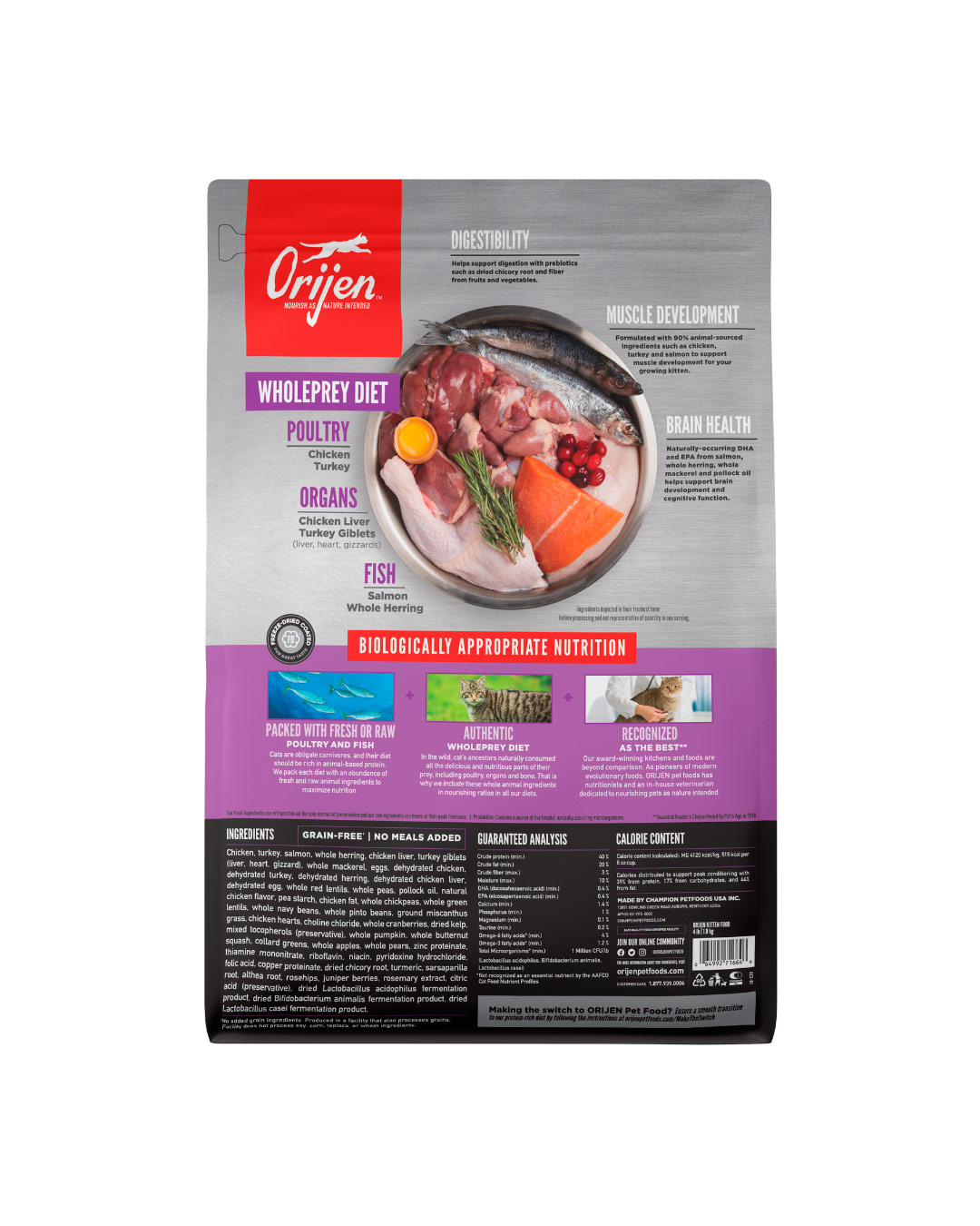 Alimento para mascota marca Orijen