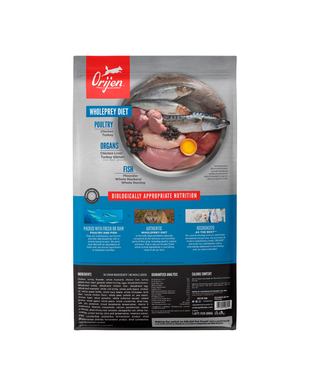 Alimento para mascota marca Orijen