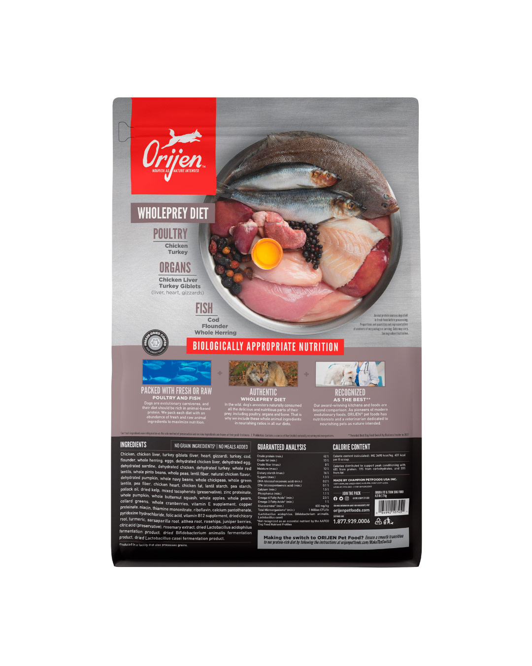 Alimento para mascota marca Orijen