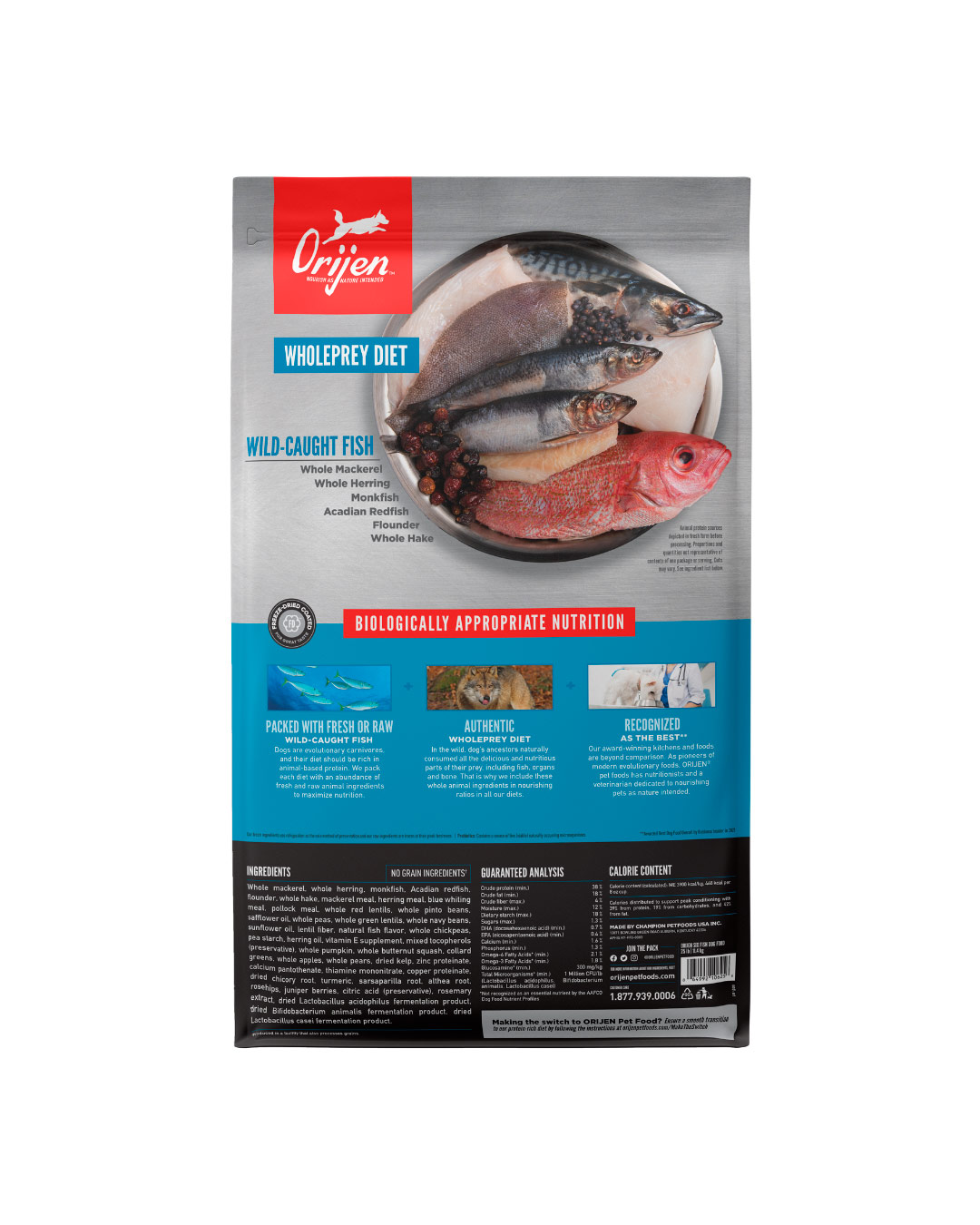 Alimento para mascota marca Orijen