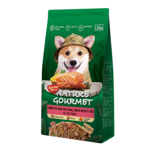 KitchenFlavor Nature Gourmet Alimento Premiun completo para perros adultos de razas pequeñas con trozos de krill antártico Liofilizados